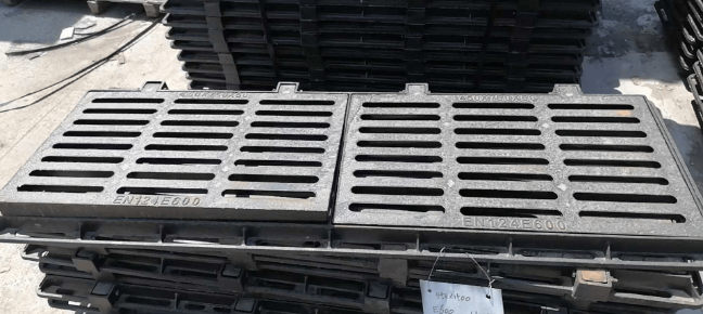 道真球墨铸铁连体双篦展示